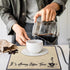 Coffee Bar Mat - Coffee Station Mat for Coffee Machine, Espresso Accessories for Coffee Bar (Style B)
