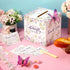 51 Pajean Pcs Butterfly Diaper Raffle Tickets with Diaper Raffle Card Box for Baby Shower Games a Little Butterfly is
