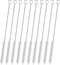 Straw Cleaner Brush for Stanley - Extra Long 12 inch, Extra Wide 12mm Straw Brushes for 40/30/20 oz Stanley Mug, 10 Pack