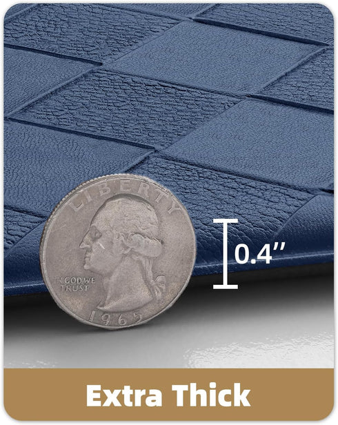 Mats,17"X47",Runner Color&Geometry Anti Fatigue Cushioned Kitchen Floor Rug Non Slip Waterproof,Memory Foam Padded