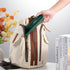 Travel Cutlery Set, 18/8 Stainless Steel Utensils, Reusable with Case, Portable Silverware Lunch Box (Green)