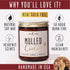 Mulled Cider Candle, Fall Scented Candle with Cinnamon & Nutmeg - Infused with Essential Oils, 9oz Reusable Jar