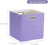 Foldable Cube Storage Bin Organizing Baskets, Fabric Storage Cubes with Handles for Shelf Closet, 13"x13"x13", Pack of