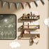 TidyCorner Upgraded Thick Floating Shelves, Solid Wood Bookshelf for Wall, Floating Book Shelves Use as Wall Shelves
