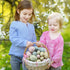 36 SiliFine Pcs Easter Speckled Eggs Plastic Speckled Eggs Bowl and Vase Filler Faux Chicken Eggs for DIY Spring
