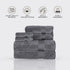 6 Set, 100% 2 2 2 Classic Turkish Towels CTT - Luxury Piece Towel Turkish Cotton, Quick Drying, Highly Absorbent