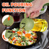 16oz Oil Dispenser Bottle, 2 in 1 Olive Oil Dispenser and Sprayer for Kitchen, Cooking, Salad, Barbecue Green