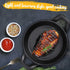 Mini Skillets Cast Iron Pan, 6.34 x 6.34 x 1.5 Inch, Black Small Casserole Dish, Oven Safe Mini Skillets (1 Pack)