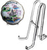 AMT 10 Inch Acrylic Plate Stands for Display, Holder Stand for Pictures, Decorative Plates, Books, Photo Easel