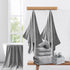 Set Pack 12 4 4 4 Belista Towel of Family Towels, Bath Towel, Hand Towels, Washcloths - MicrofiberTowels Quick Dry