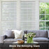 Coavas Window Privacy Film: Frosted Glass Decorative Window Clings, Opaque Static Cling, Heat Insulation, Sun Blocking