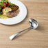 IMEEA Small Sauce Ladle with Pouring Spout, 18/10 Stainless Steel Sauce Drizzle Spoon - 7inch