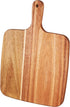 14''X10'' ZeQi Acacia Wood Cutting Board with Handle / Charcuterie Board/Serving Board/Cheese, Bread, Vegetables
