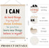 Koesus 12x16 Inch Set 3, Inspirational Classroom Wall Art Poster Hanger Frame of Positive Affirmations for Kids