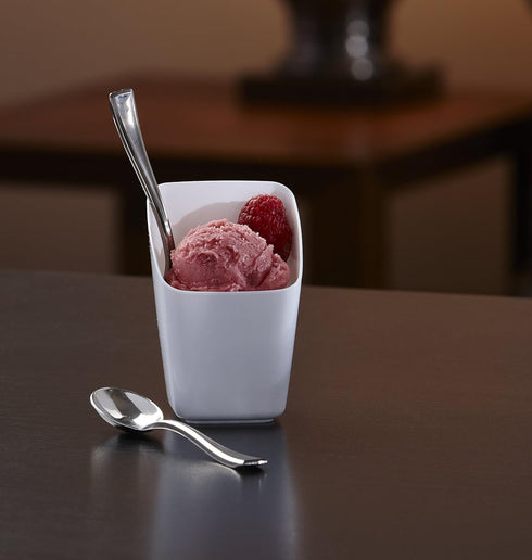 Mozaik Mini Silver Recyclable Tasting Spoons