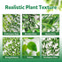 6Pcs Der Rose Fake Hanging Plants Artificial Vines Faux Hanging Plants Indoor for Bathroom Kitchen Wall Bookshelf
