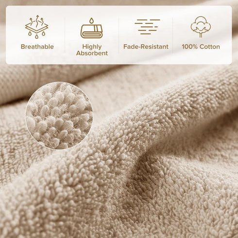 Set 6 Set 2 2 2 Sets Set Comfort Spaces Turkish Bathroom Towel Piece Luxury Bath Towel Hand Towel for Bathroom
