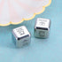 Funny Iron Gifts for 6th Anniversary - 6 Year Wedding for Couples, Food Decision Dice, Christmas Birthday Gifts