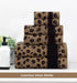6 Set 100% 2 2 2 Set COTTON CRAFT Piece Towel - Animal Print Leopard Cheetah Africa Safari Cotton Jacquard Bath Towel
