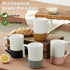 Set 4, 16 oz Large Ceramic Coffee Mug of Tea Cups with Handle, Porcelain Mug for Latte, Hot Tea, Cappuccino, Milk