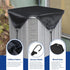 Hiturbo Waterproof Air Conditioner Cover for Outside Units, Heavy Duty Sturdy Universal A/C Defender
