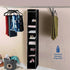 Closet 10-Shelf Closet ZOBER Hanging Organizer, - Hanging Storage Organizer Shelves for Clothes, Towels, Toys - College