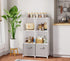 HOMIDEC Closet Storage Organizer, Cube Shelf Storage, Bathroom Organizer, Bookcase Bookshelf