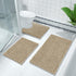 Yimobra Luxury Bath Rug Mat 24x17, Extra Soft & Absorbent Non-Slip Plush Shaggy Carpet, Camel, Machine Wash Dry