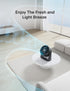 Pelonis 3 Speed Small Room Air Circulator Fan, 7-inch Blade Table Top Fan for Bedroom
