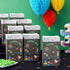 BLUE PANDA 36 Pack Video Game Goodie Bags for Retro Arcade Party Favors, Treats, Gamer Gifts (5x9x3 in)