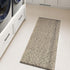 LEEVAN Washable Kitchen Rug 2' x 4.3', Natural Bathroom Runner, Reversible Small Hallway Rug for Foyer Laundry Decor