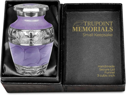 Trupoint Memorials Extra Large Urn for Ashes, Cremation Urns for Adult Male or Female up to 330 lbs – Pearl