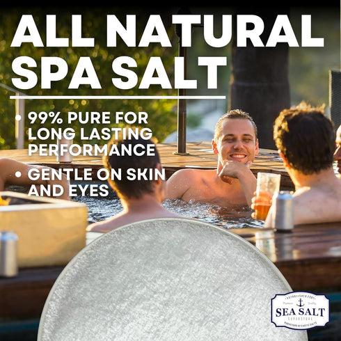 10 Lbs Spa Salt for All Spa Systems and Chlorine Generators Hot Tub Salts for Ace Freshwater, Hotspring, Jacuzzi