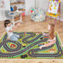 31"x47" Kids Rug Play Mat Soft & Non-Slip Car Rugs City Map Play MatCar Rugs for Kids Toy Cars Race Track for Classroom