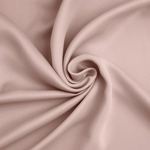 Sun Zero Soho Blackout Energy Efficient Grommet Curtain Single Panel, 54" x 63", Blush Pink