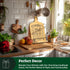 Kitchen Conversion Chart Cookbook Stand, Recipe Holder for Kitchen Counter, Unique Gifts for Women