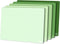 ZVP Set of 5 Plastic Cutting Boards for Kitchen, Flexible Chopping Mats with Food Icons, BPA Free, 15×12 IN, Green