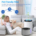 MK01 & MK06 True HEPA Filter Replacement for MK01 MK06, TZ-K1 and DH-JH01 Air Purifier, Smoke Remover Version