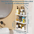 3-Tier Countertop Counter, BOIVSHI Bathroom Organizer, Bathroom Organizers and Storage for Bathroom, Kitchen Corner