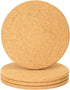 Cork Trivets for Hot Dishes, 4 Pack 8 Inch Heat Resistant Cork Pot Holder for Hot Pots and Pans, Thick Cork Coasters