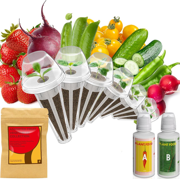 inbloom Fruit Seed Pod Kit for AeroGarden, Ahopegarden, GARDENCUBE, MUFGA, iDoo Hydroponics