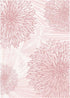 5x7 Pink Rugs for Bedroom Girls: Modern Large Washable Cute Boho Floral Pattern Area Rug Soft Indoor Floor Non-Slip Low