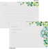 48 Succulents Recipe Cards, 4x6 inches, Water Resistant
