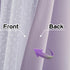 63 inch Grommet 52" 2 MYSKY HOME Lilac Blackout Short Curtains Long for Bedroom Girls & Nursery Kids Purple Lavender