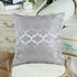 CaliTime 2 Pack Cushion Covers Throw Pillow Cases for Home Sofa Couch Modern Quatrefoil Accent Geometric 20 X 20 Inches