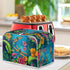 Dragonfly Flower Printed Toaster Cover, 2 Slice Long Slot, Washable Dust Protection for Kitchen Small Appliances