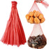 Reusable Produce Mesh Bags, 24 Inch Seafood Boil Bags for Crab Clam Cooking, Eco-friendly Fruit Vegetable Net (100Pcs)