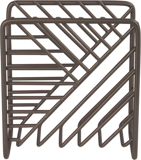 Spectrum Diversified Wright Napkin Holder - Geometric Vertical Napkin Dispenser for Kitchen