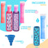 Set 50 2 Freezer Pop Bags Including Disposable Ice Popsicles Molds Popsicle Holders for Kids, Popsicle Bags With Zip