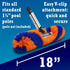 360 18 inches GoRound Pro Pool Brush